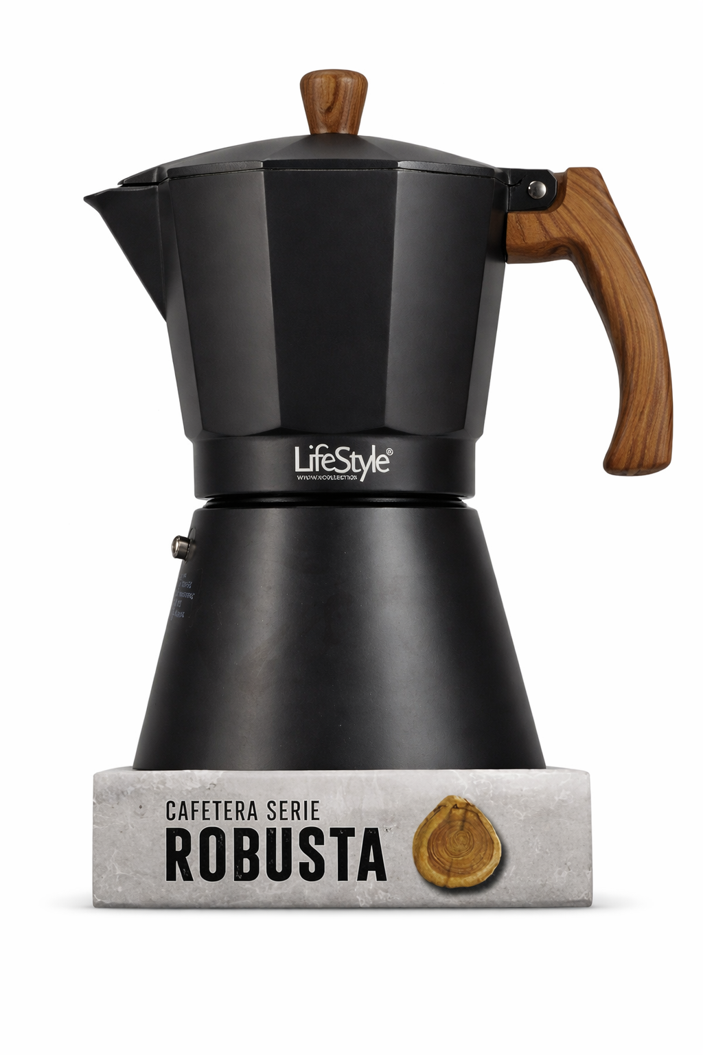 Cafetera Italiana LifeStyle Robusta
