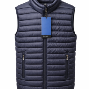 Chaleco acolchado azul marino