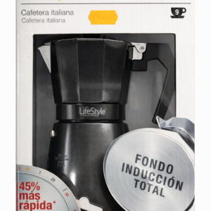 Cafetera italiana moka inducción