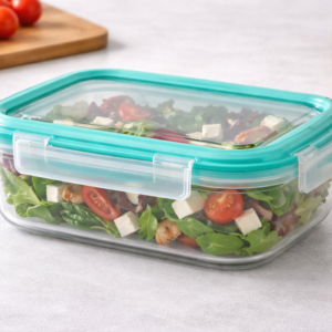 Fiambrera hermética rectangular