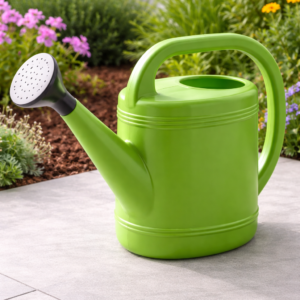 Regadera de plástico para jardín