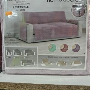 Cubre Sofá Bicolor Reversible 2 Plazas Home Secret – Ref 65538